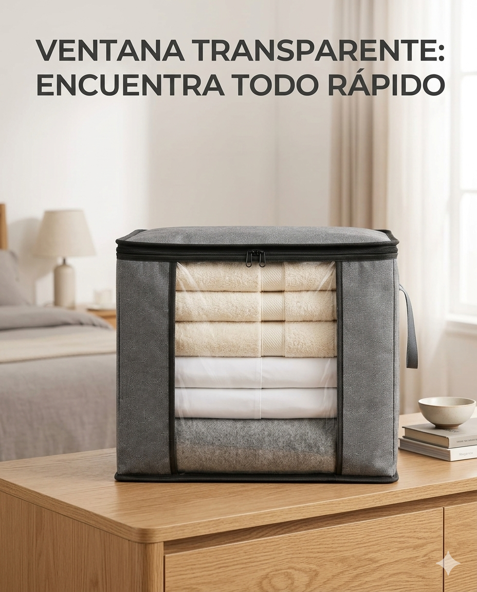 Q- Organizador ropa ahorra espacio Color