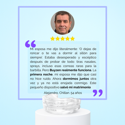 Placa Anti Ronquidos y Bruxismo – Duerme Mejor, Despierta con Energía